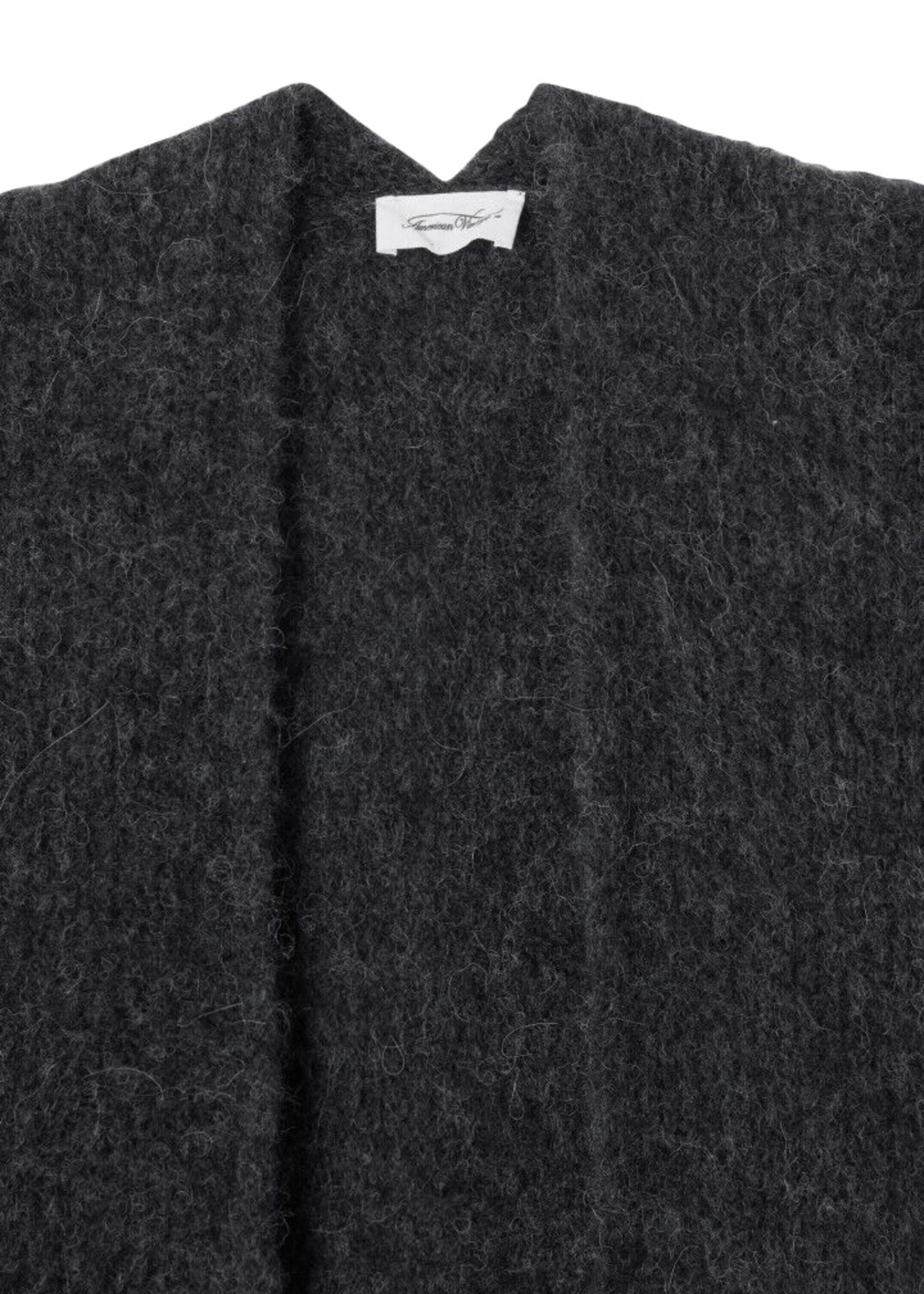 American Vintage East Cardigan - Charcoal Melange