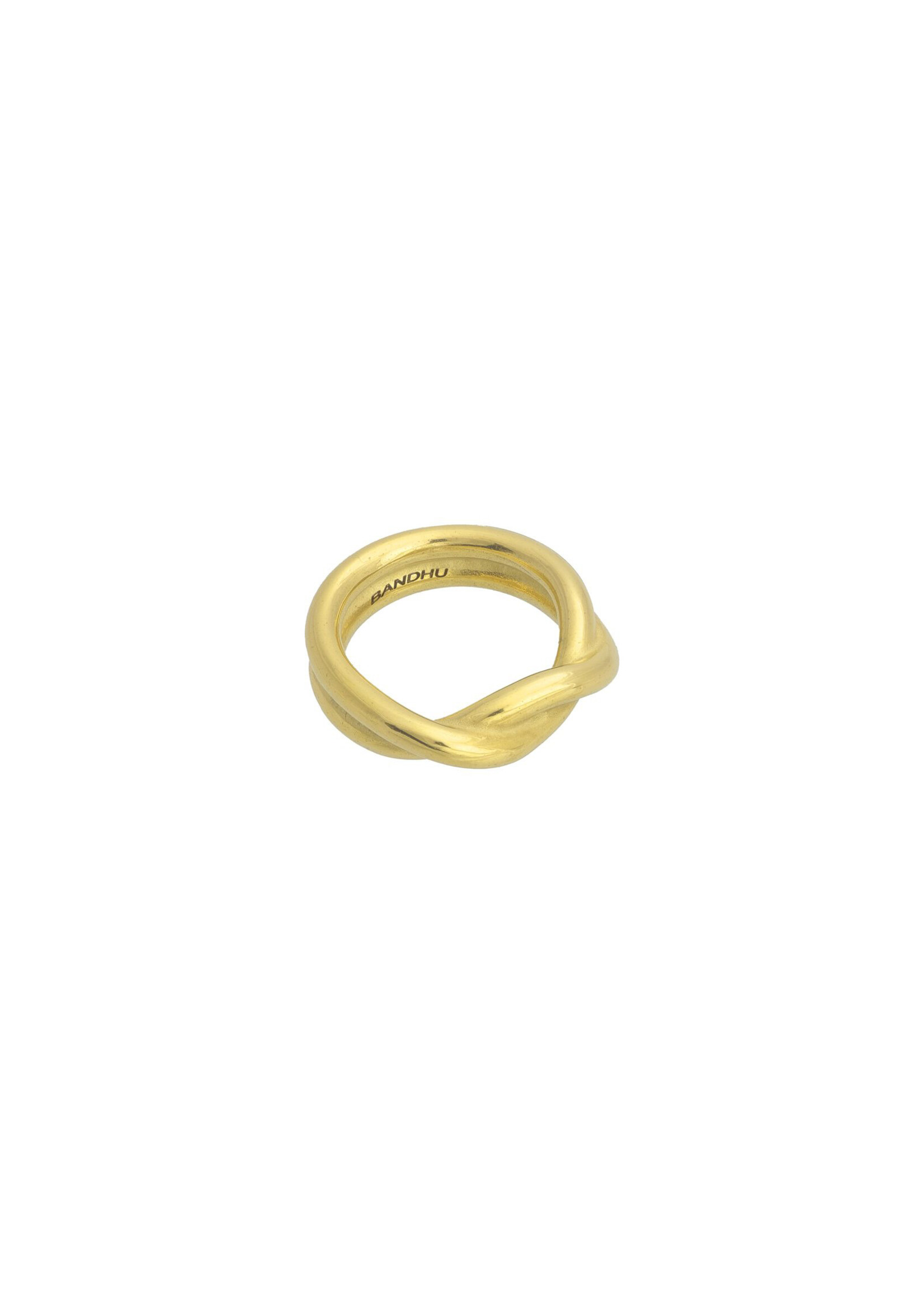 Bandhu Twine Ring - Gold