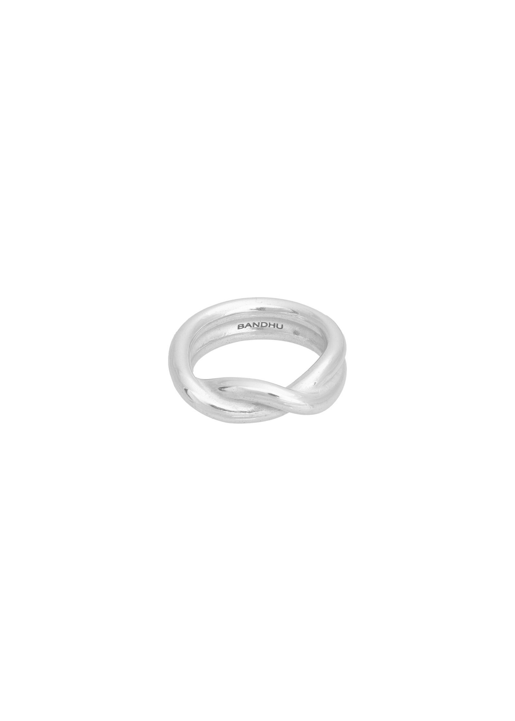 Bandhu Twine Ring - Silver