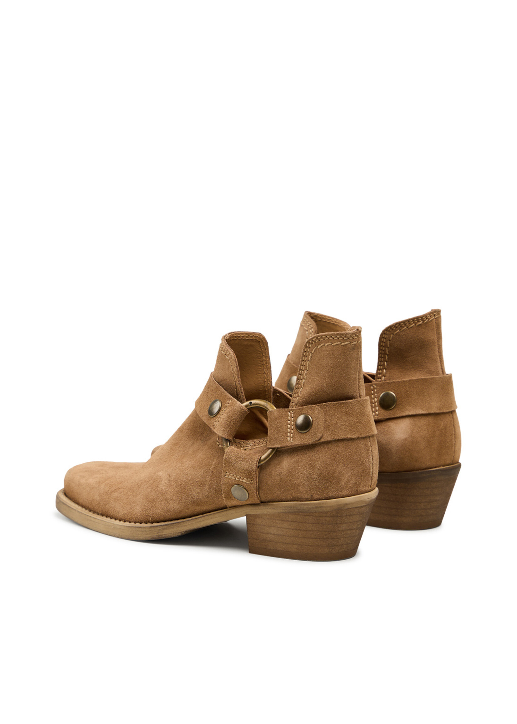 Pavement Lauryn Leather Boot - Taupe Suede