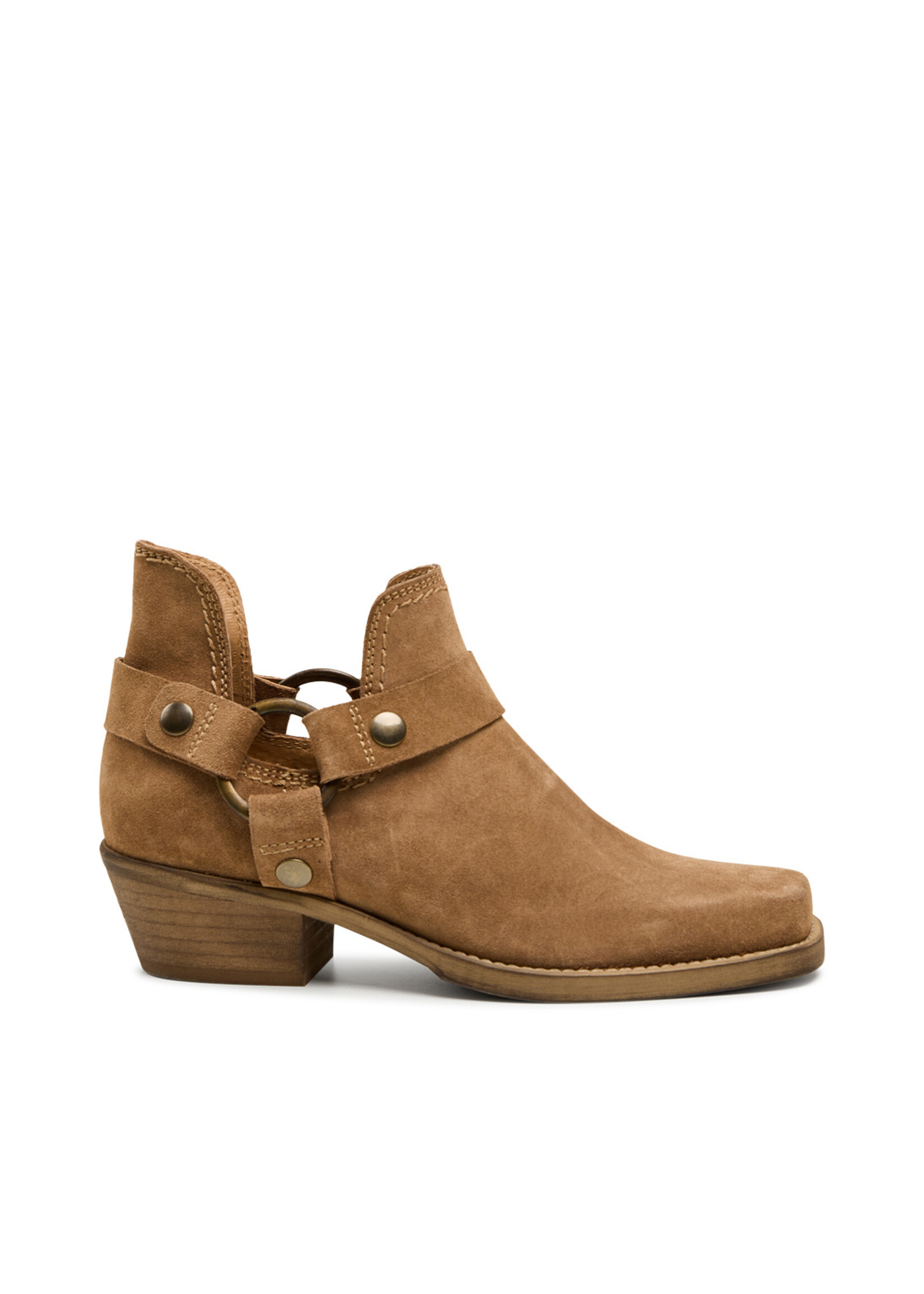 Pavement Lauryn Leather Boot - Taupe Suede