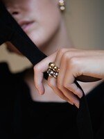Bandhu Dot Ring - Silver