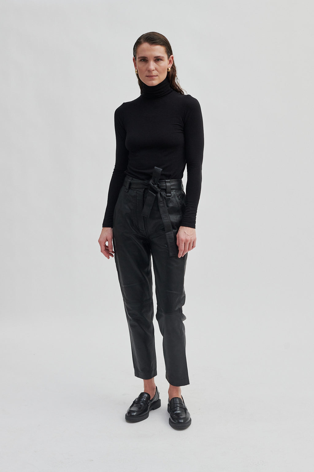 Second Female Women's Pril Leather Trousers