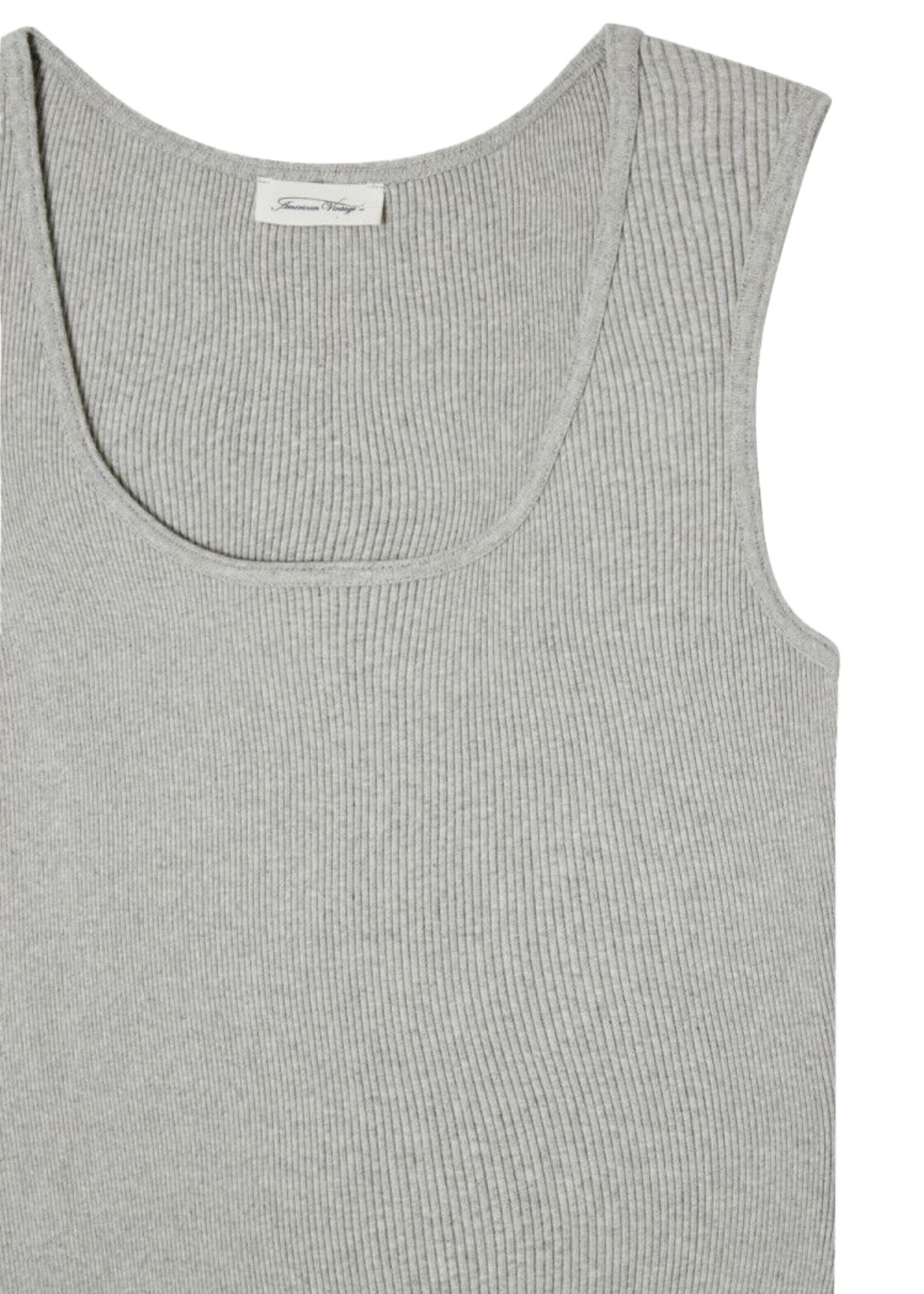 American Vintage Piwik Singlet Dress - Grey Melange