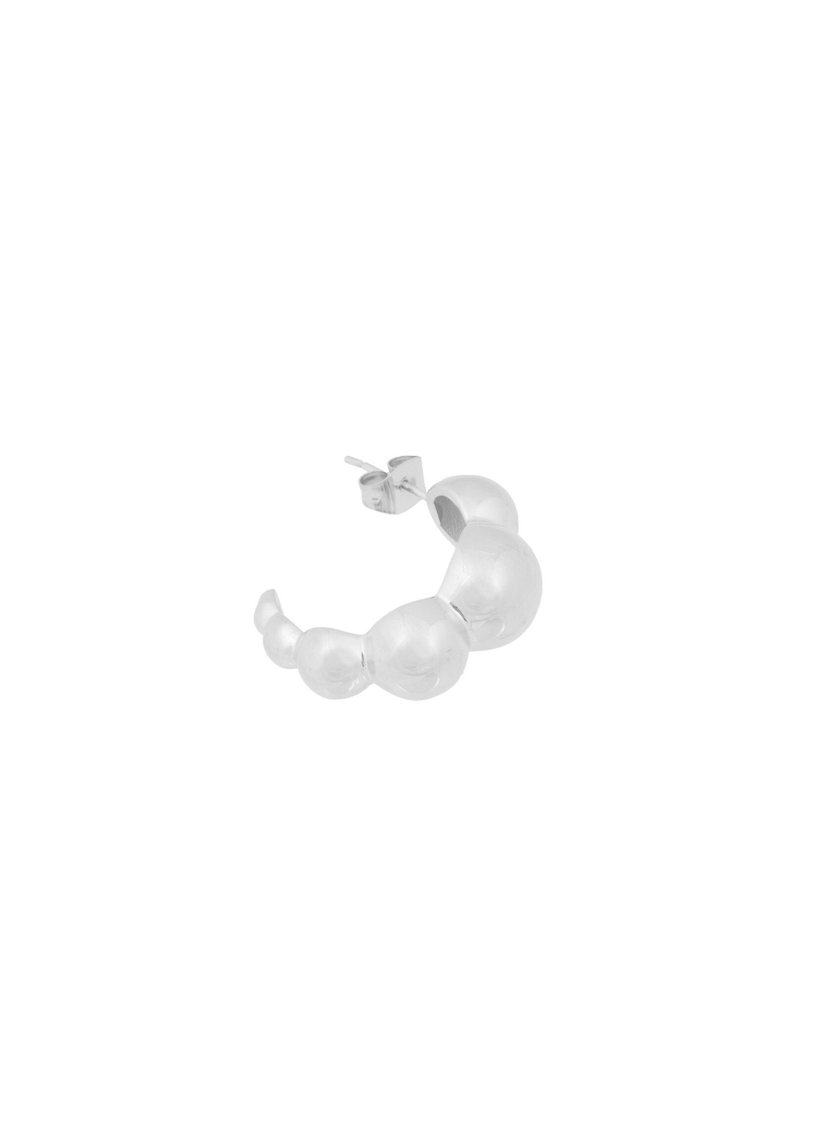Bandhu Dot Earrings - Silver