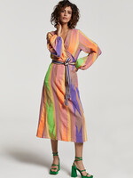 Devotion Chrysolithos Maxi Dress - Beige / Blue