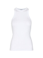 Co'Couture Sheera Rib Top - White