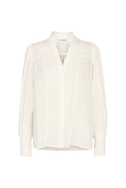 Finley Frill Shirt - Off White