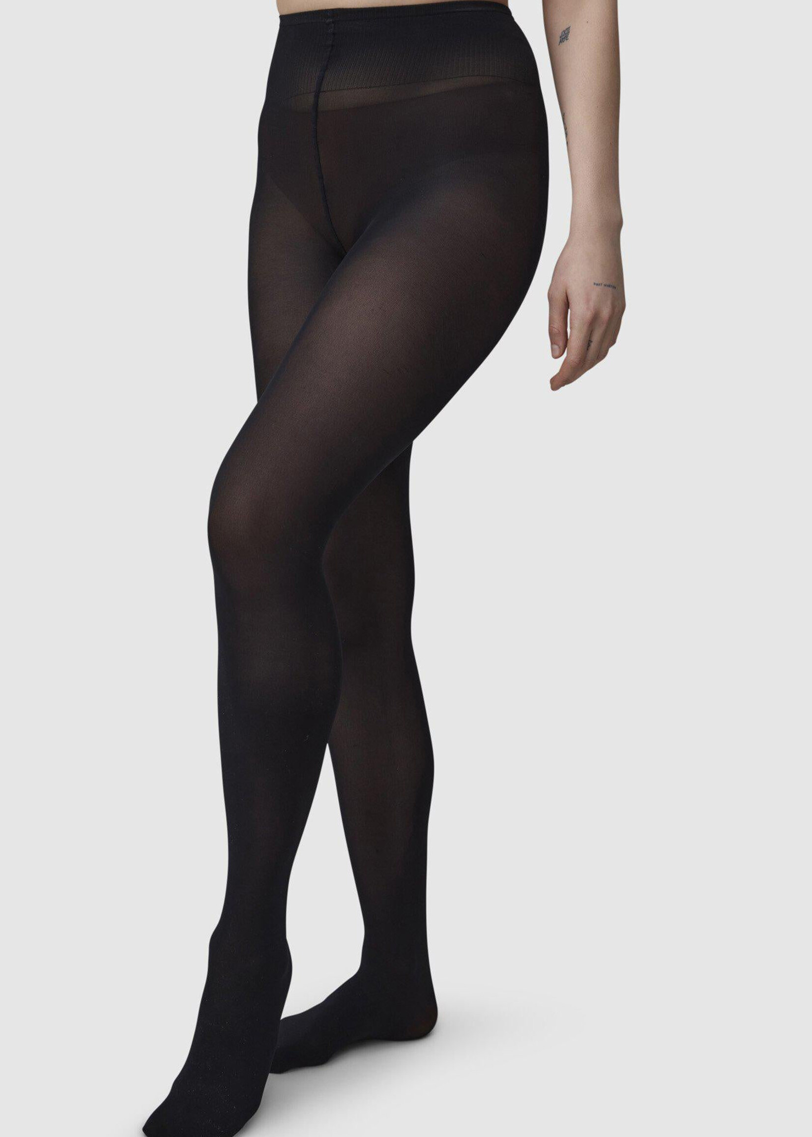 Swedish Stockings Olivia Premium Tights - Black