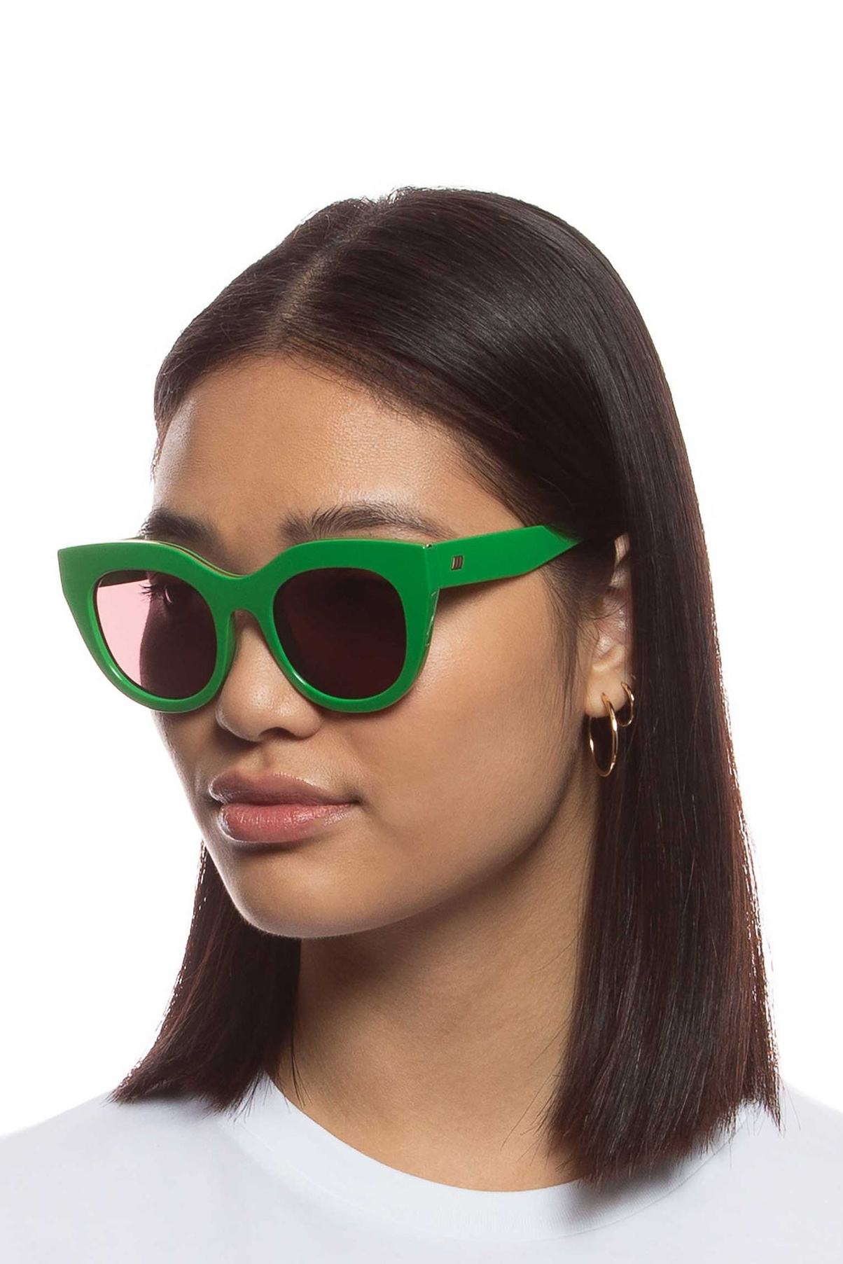 Air Heart Sunglasses - Parakeet Green // LTD EDT Le Hitz-3