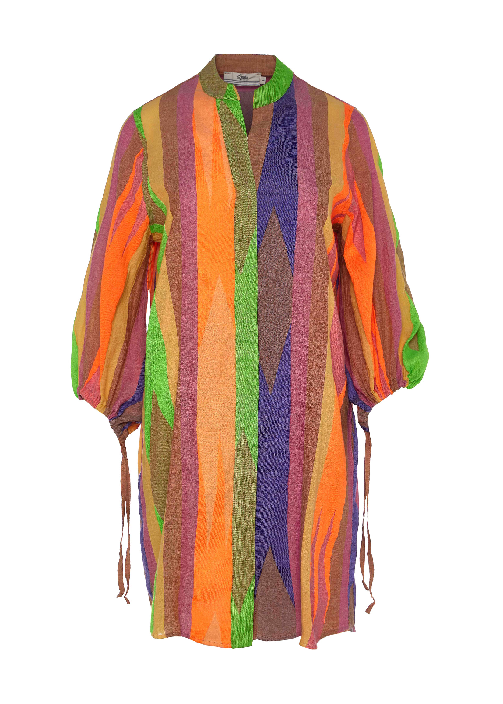 Devotion Lasithi Dress - Beige / Blue