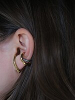 Bandhu Twotone Earcuff - Gold / Silver