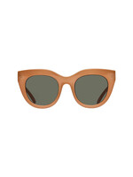 Le Specs Air Heart Sunglasses - Caramel
