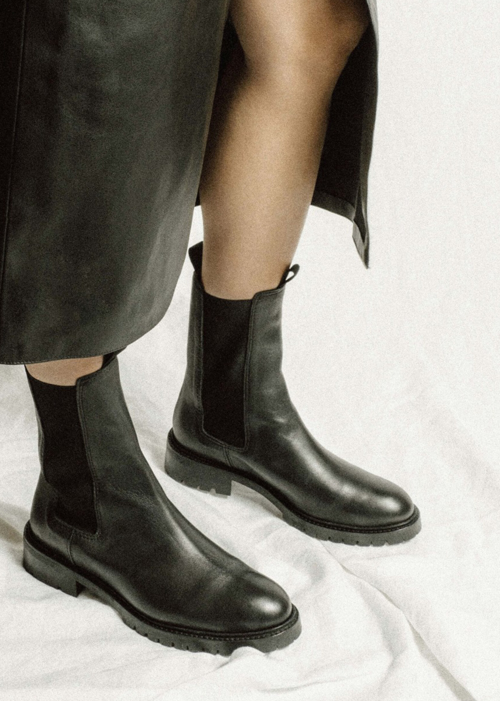 Anonymous Copenhagen Haily Vegetable Tanned Boot - Black