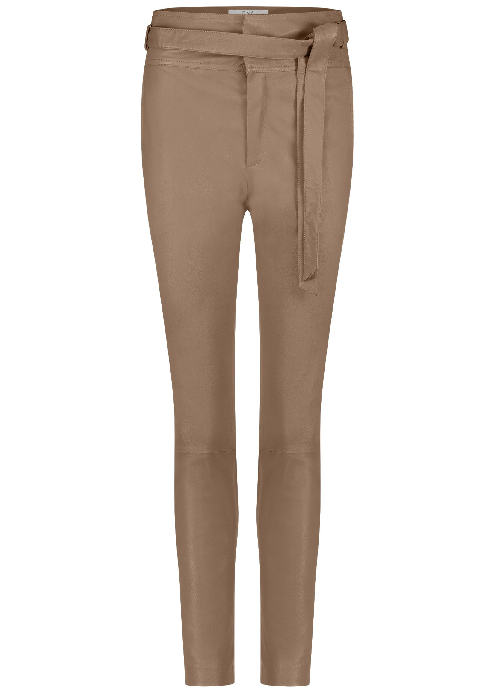 DNA Ann Leather Pant - Camel