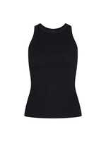 Co'Couture Sahara Rib Tank Top - Black