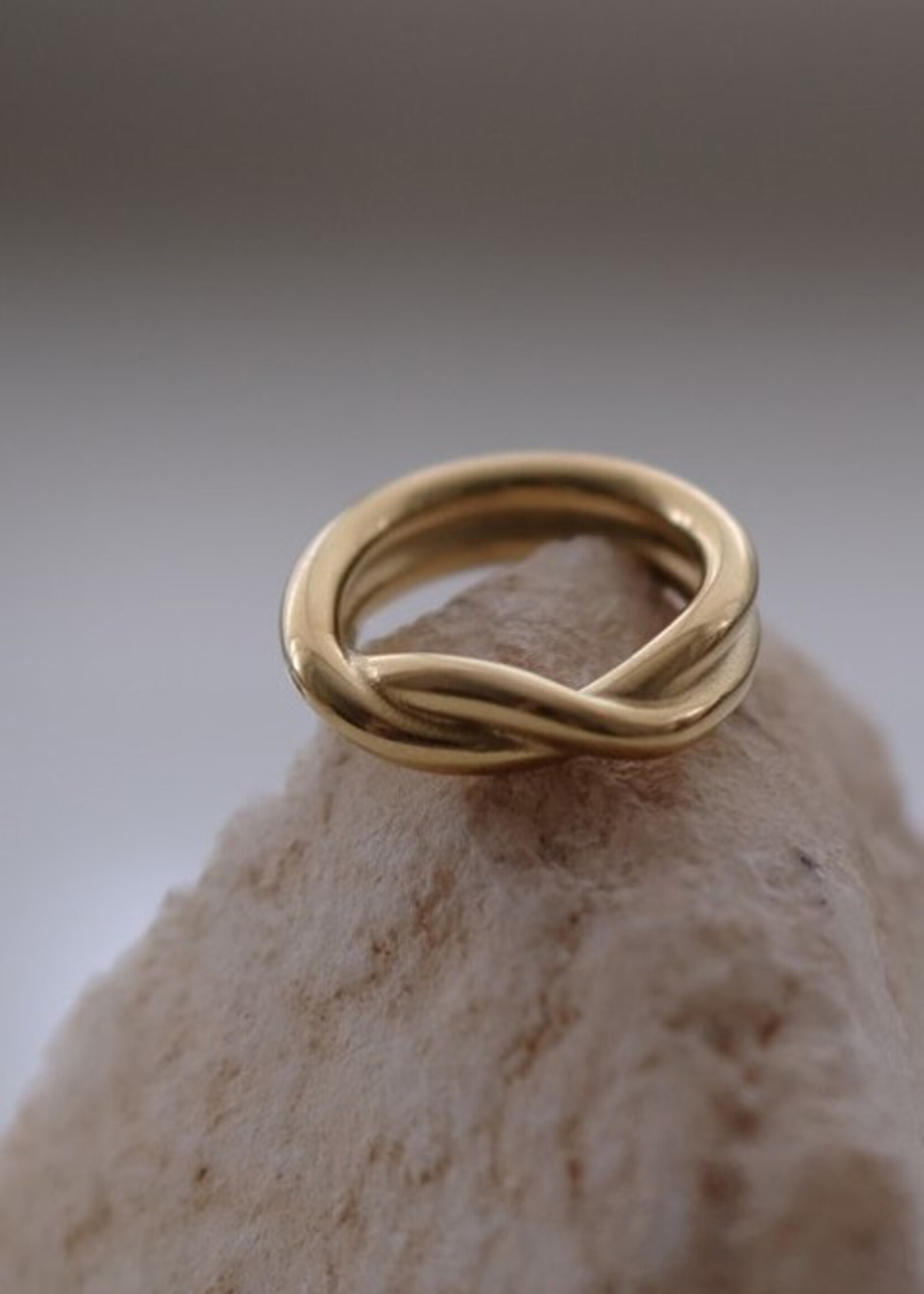 Bandhu Twine Ring - Gold