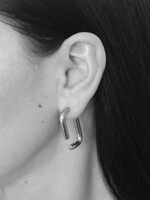 Bandhu Linked Earrings - Silver