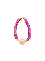 Le Petit Atelier Bracelet Sea Shell with Glass - Mermaid's Whispers