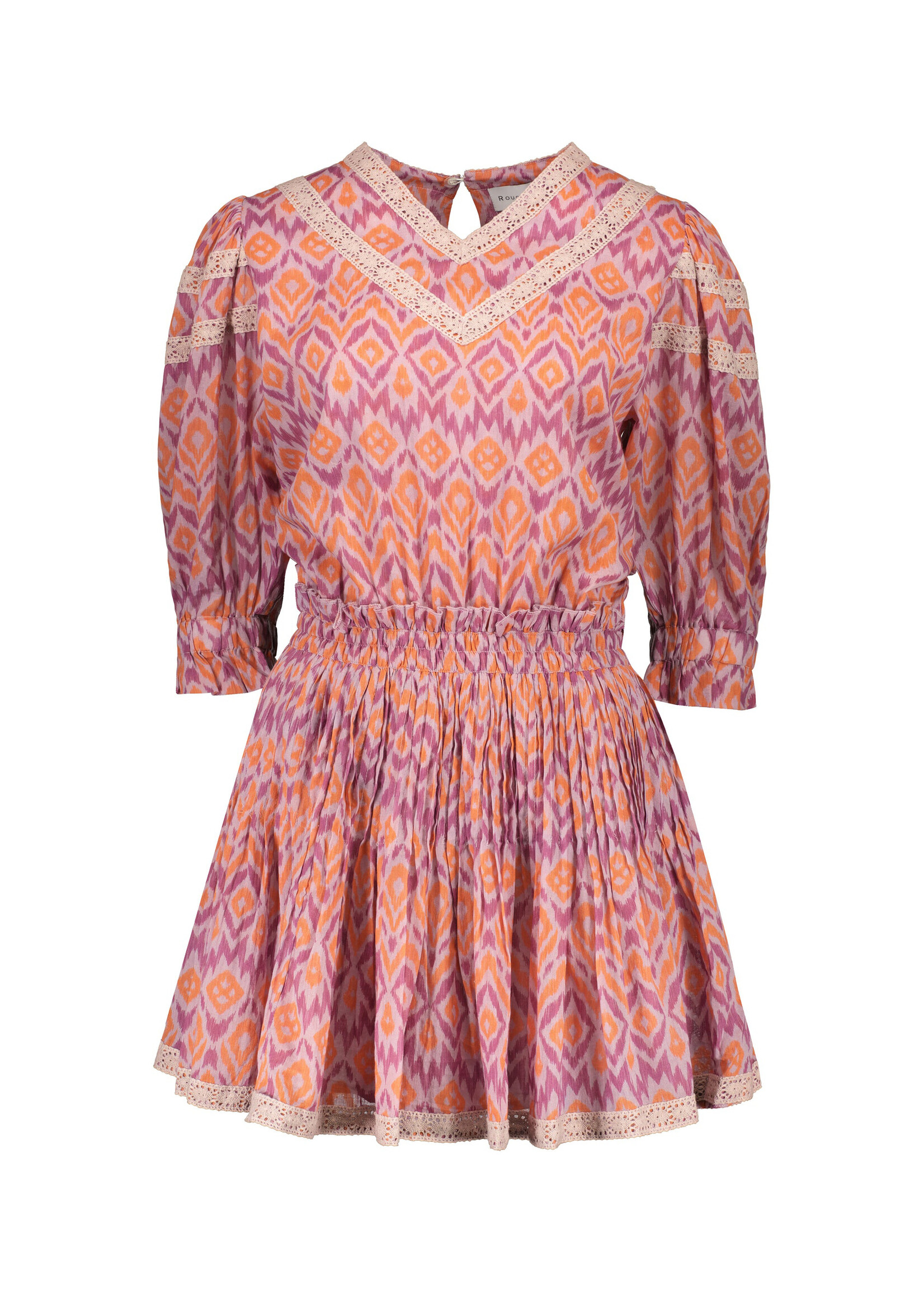 Rough Studios Bobby Dress - Multicolour Orange