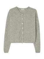 American Vintage Vitow Cardigan - Light Grey Melange