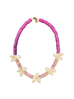 Le Petit Atelier Necklace Sea Shell with Pearl - What Shell I Say