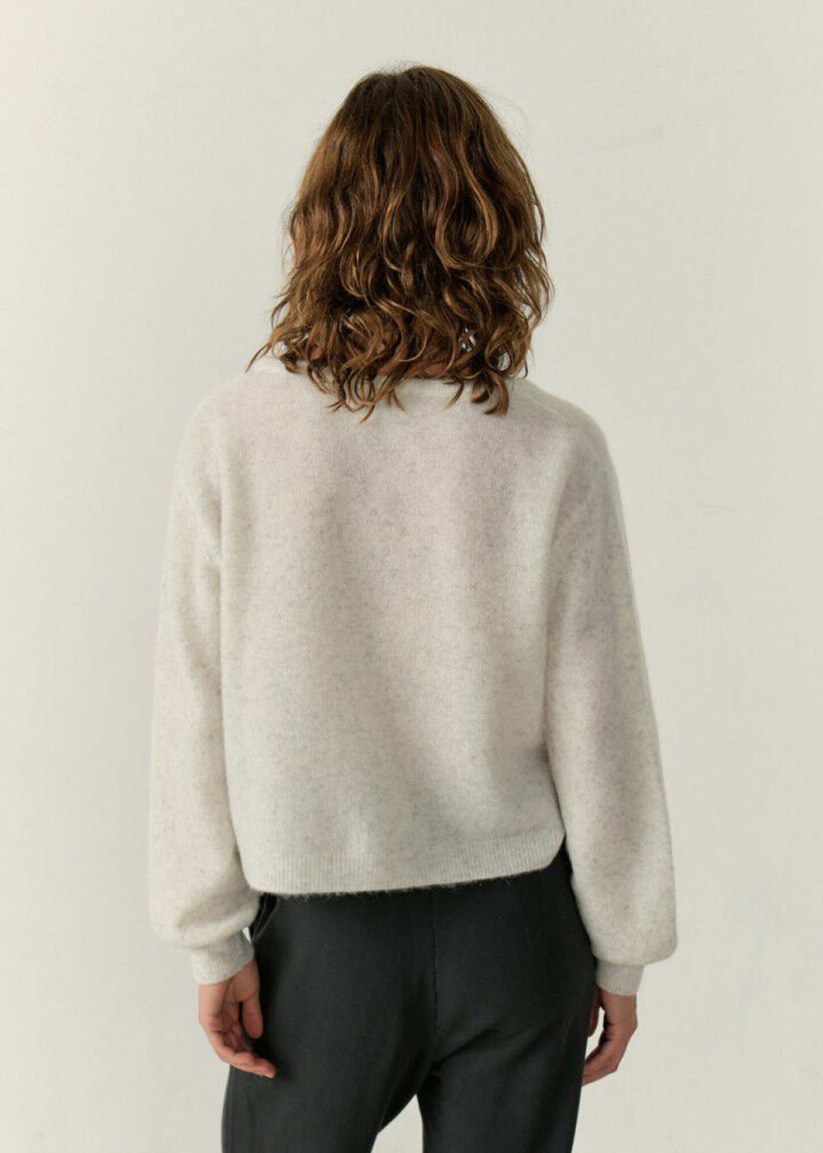 American Vintage Razpark Jumper - Ecru Multimelange