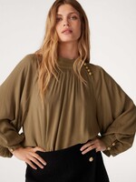 Ba&sh Neil Blouse - Khaki