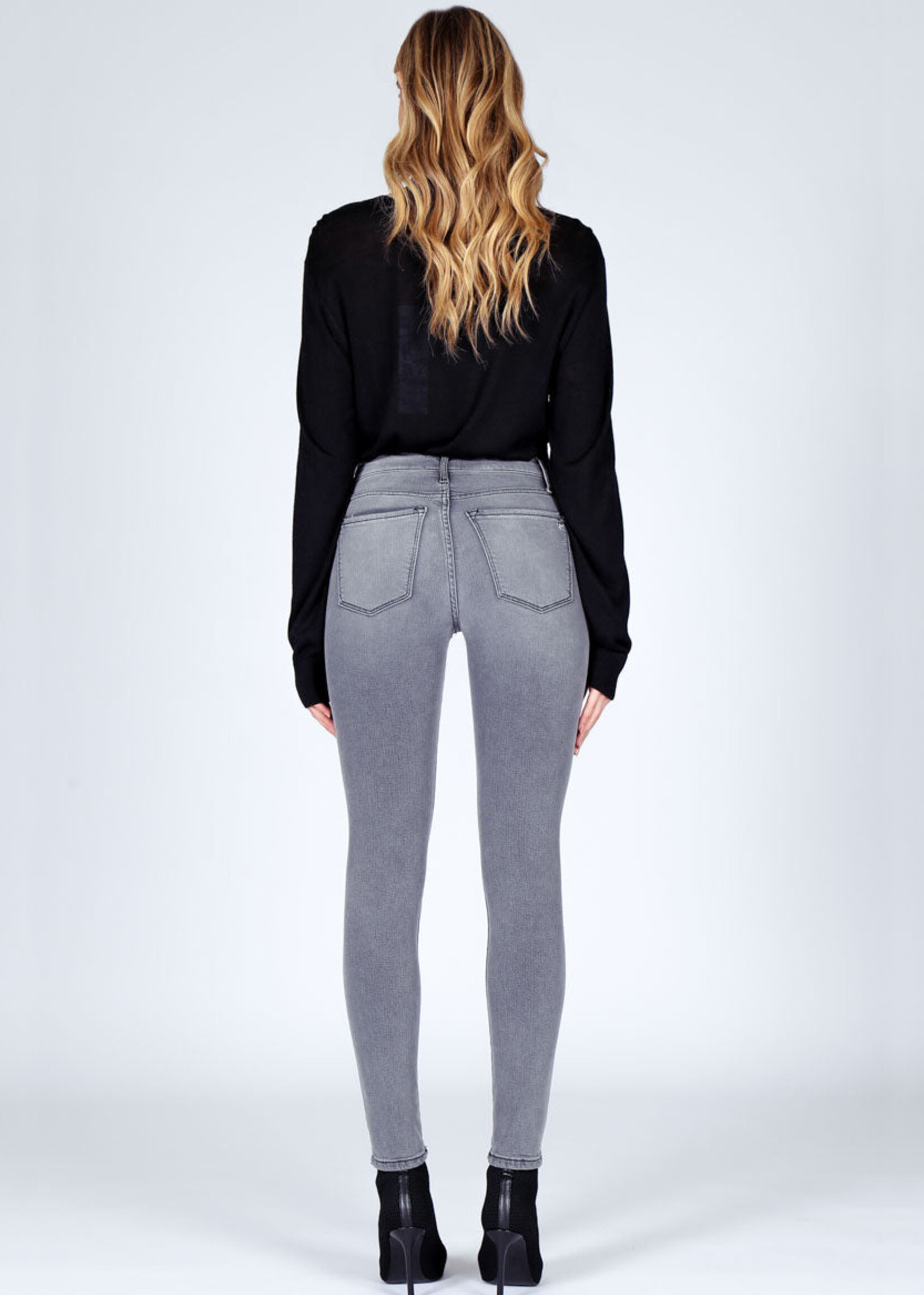Black Orchid Gisele High Rise Skinny Jeans - Smoke