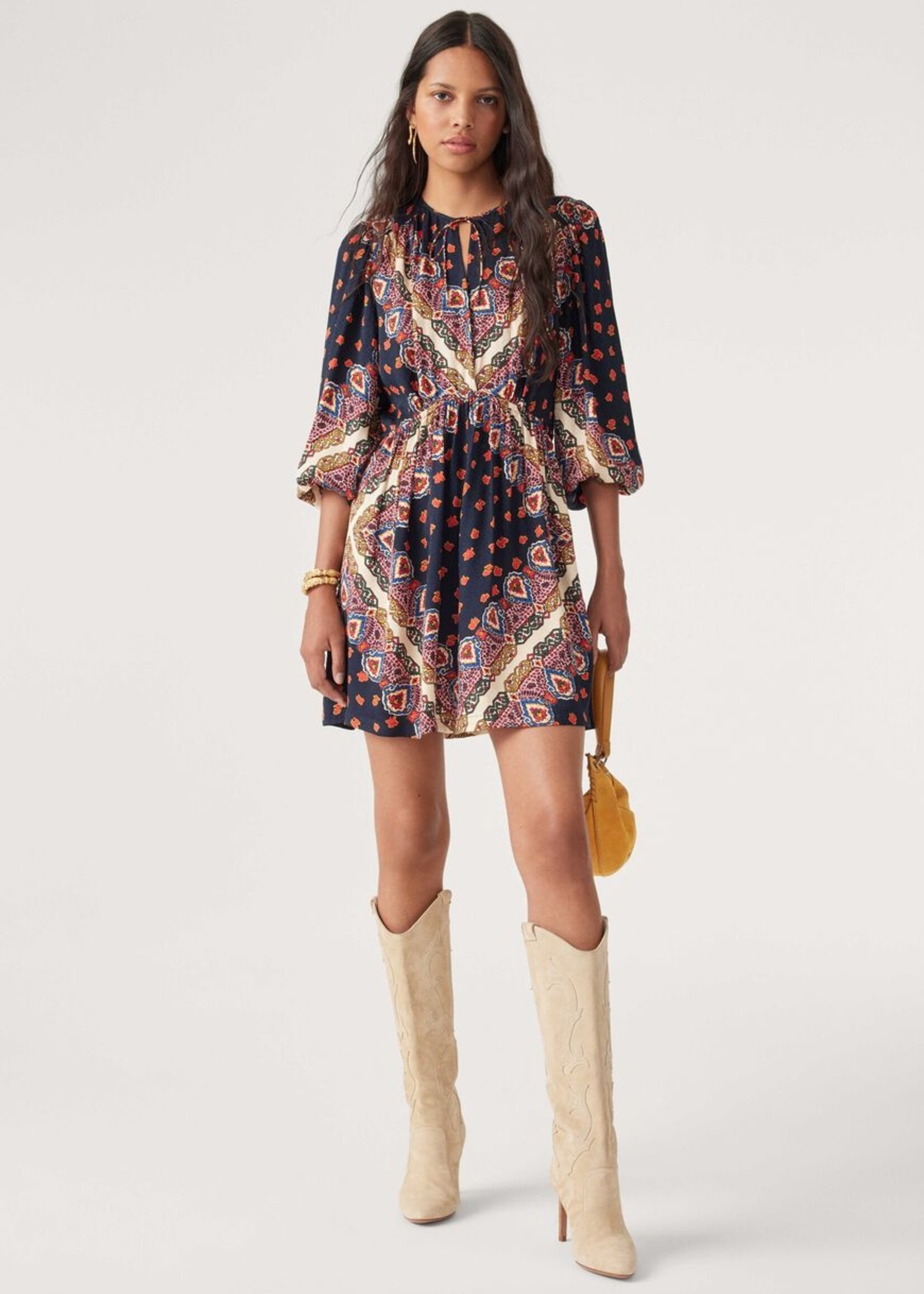 Ba&sh Jasper Dress - Night Blue