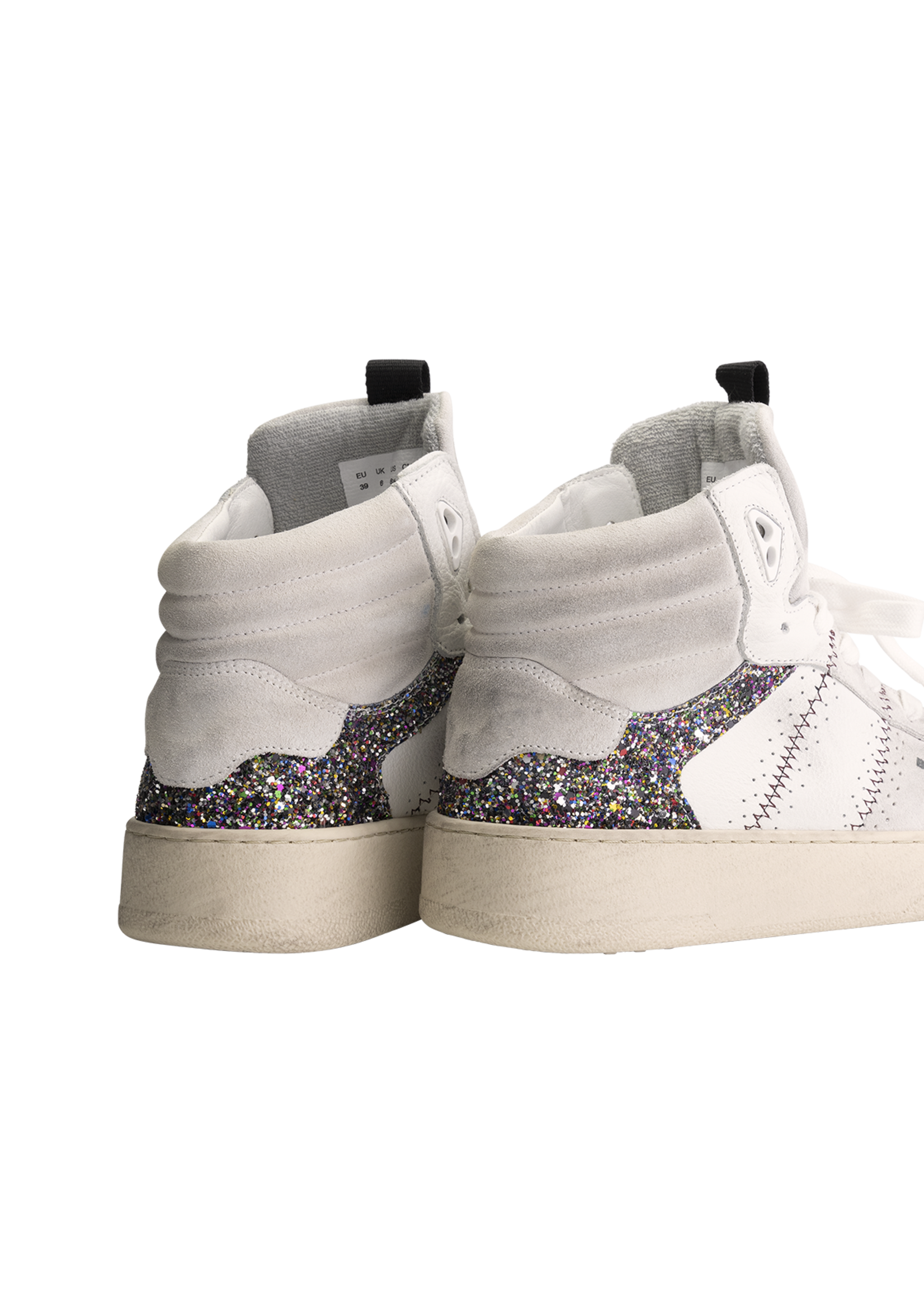B.L.A.H. Jenn Sneaker - White Multi Glitter