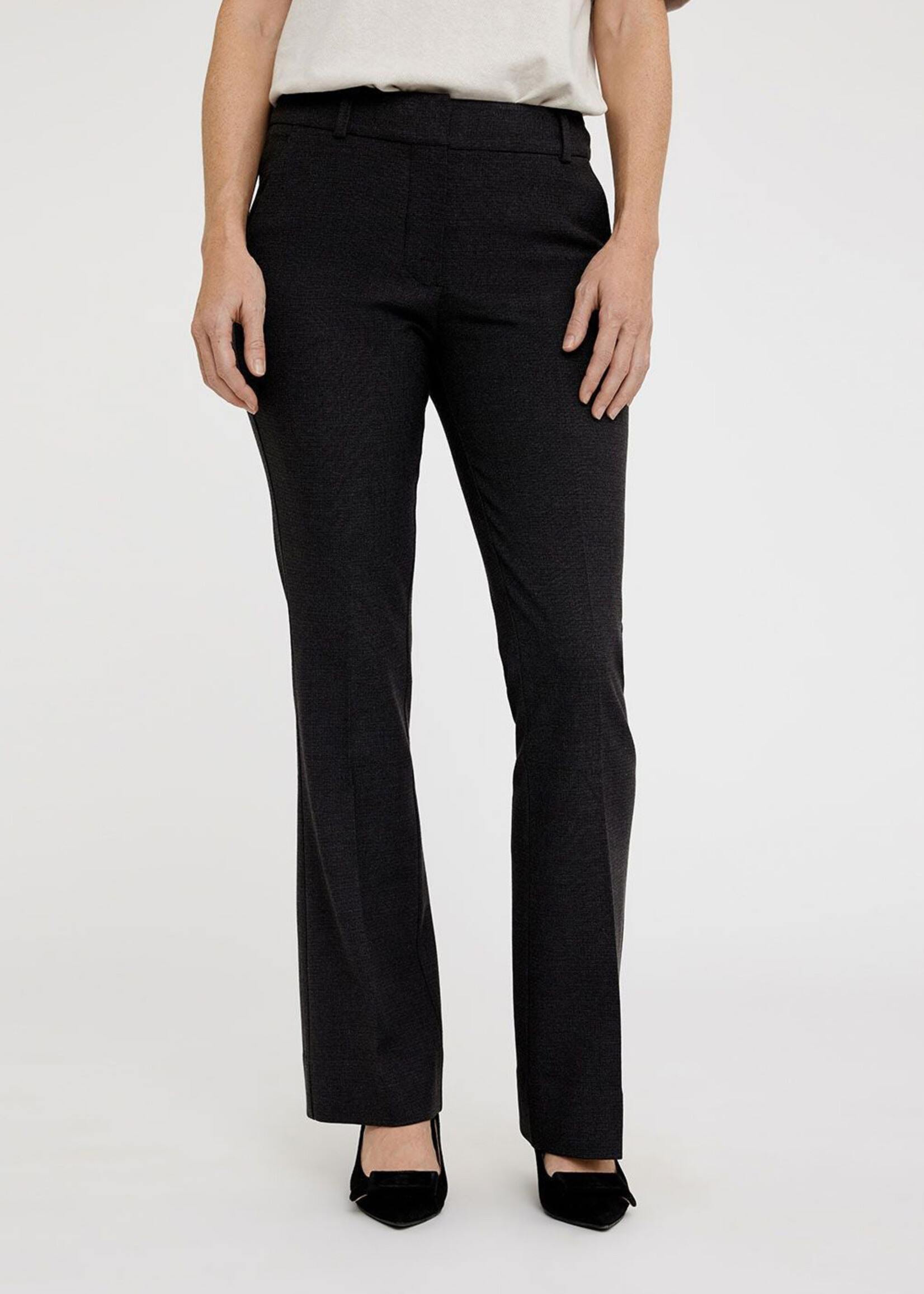 Five Units Clara 039 Trouser - Navy Brown Grid