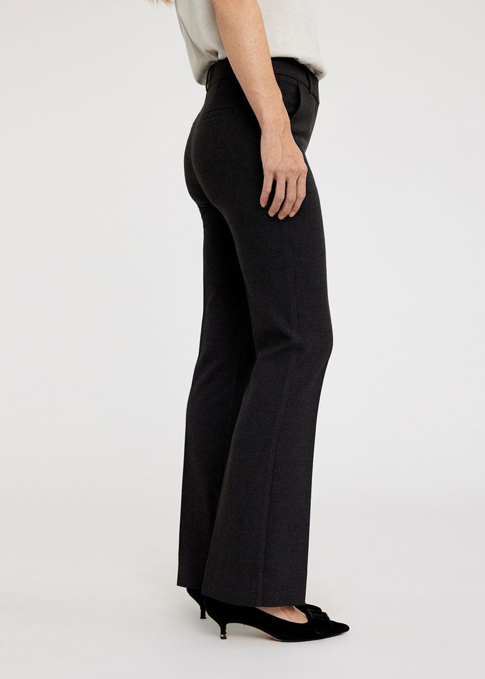 Five Units Clara 039 Trouser - Navy Brown Grid