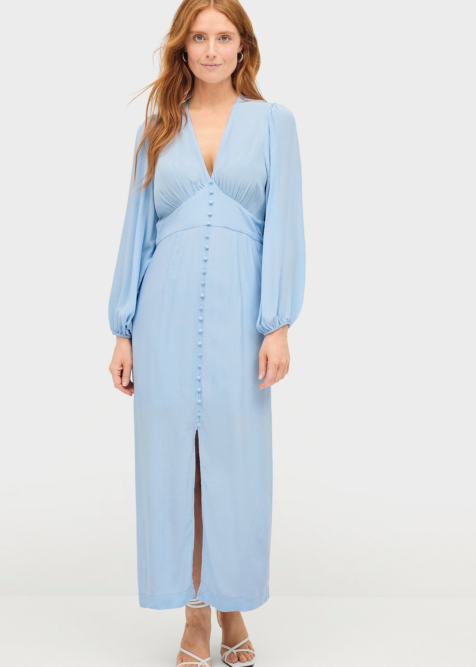 Second Female Emanuelle Slim Dress - Brunnera Blue