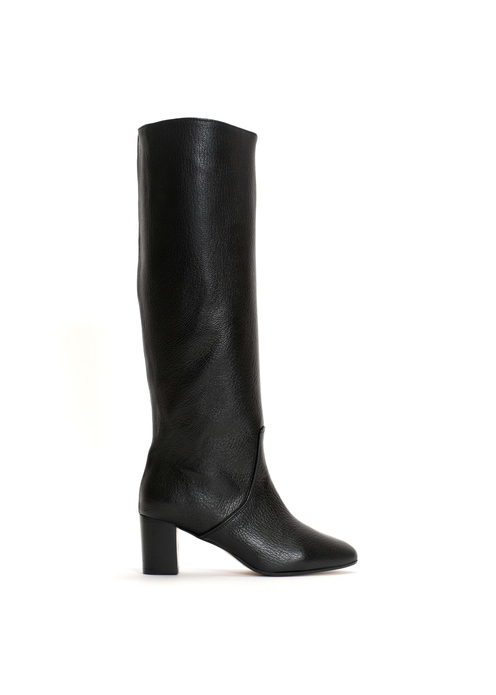 Anonymous Copenhagen Henriette 60 Grained Leather Boots - Black