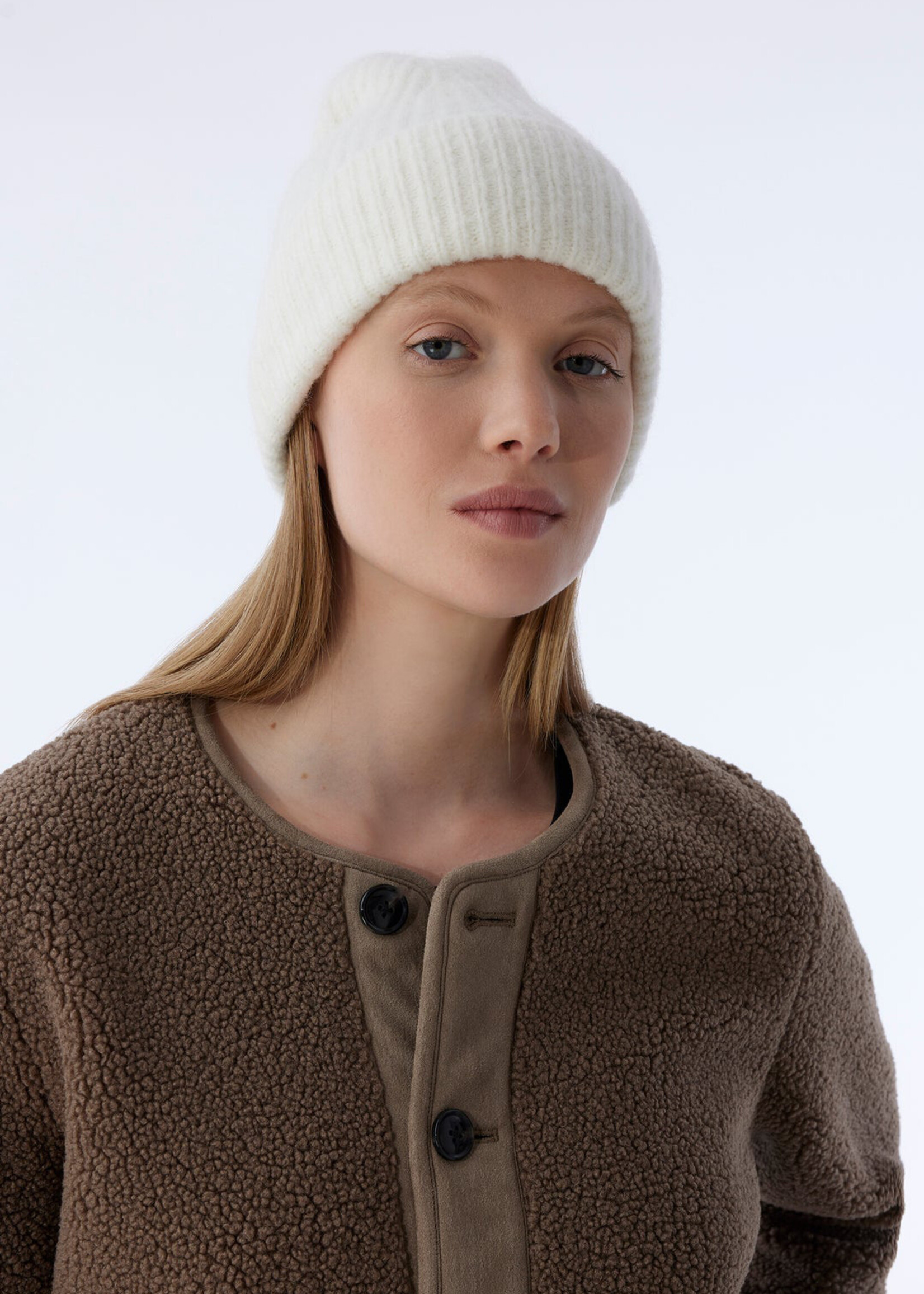 Knit-ted Nora Beanie - Off White