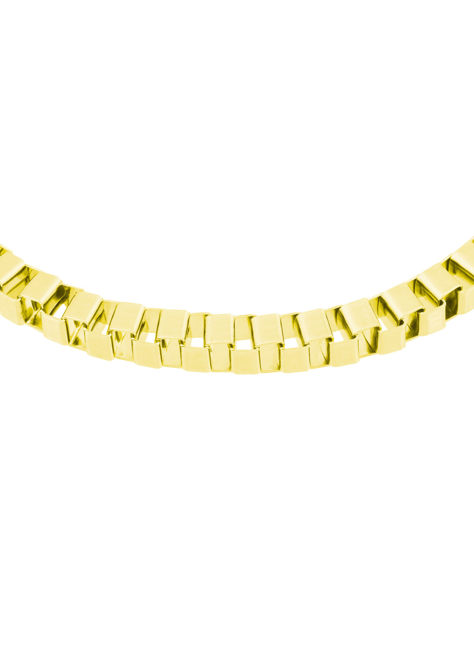 Bandhu Box Chain Bracelet - Gold