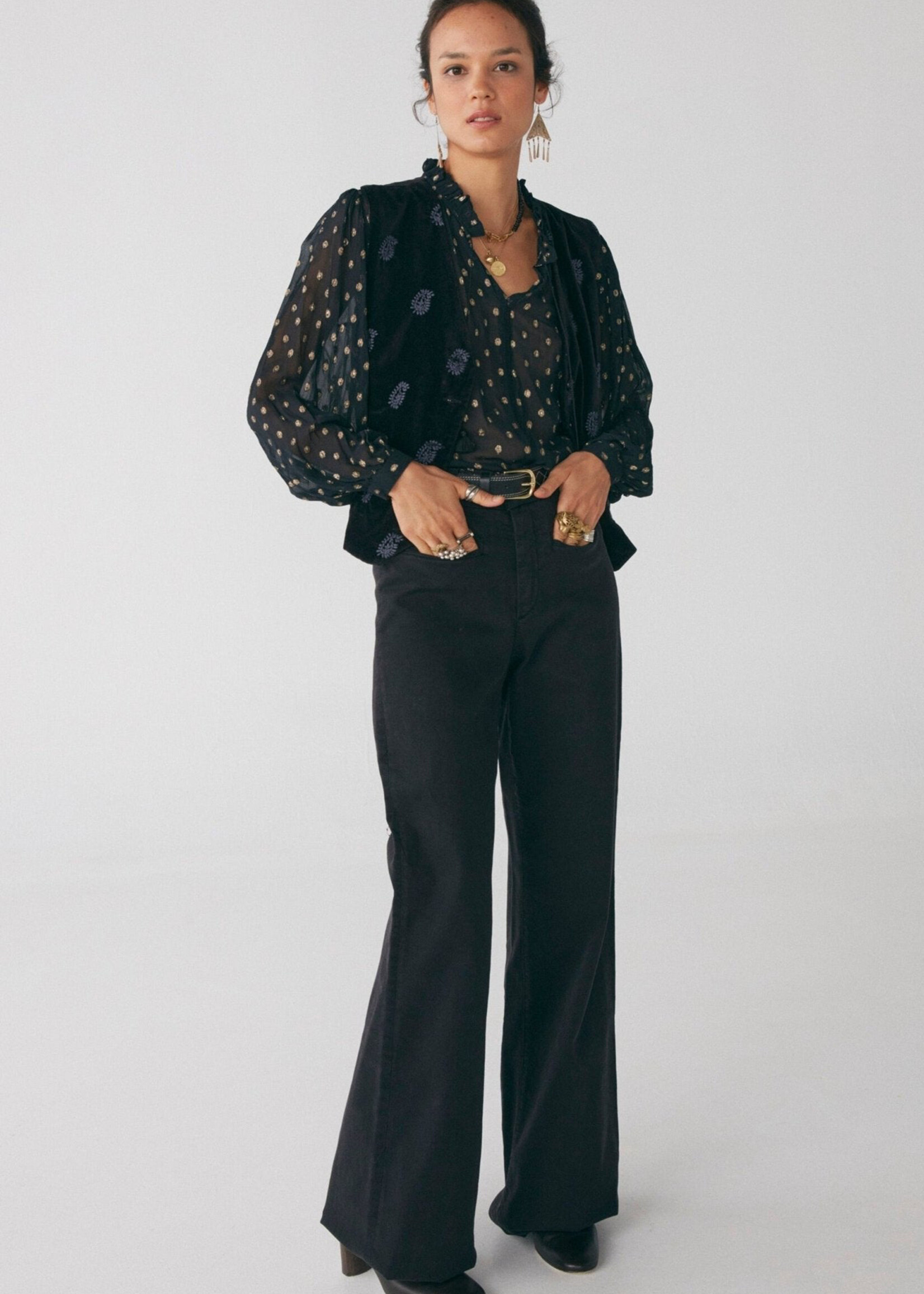 Maison Hotel Velluto Hendrix Vest - Noir