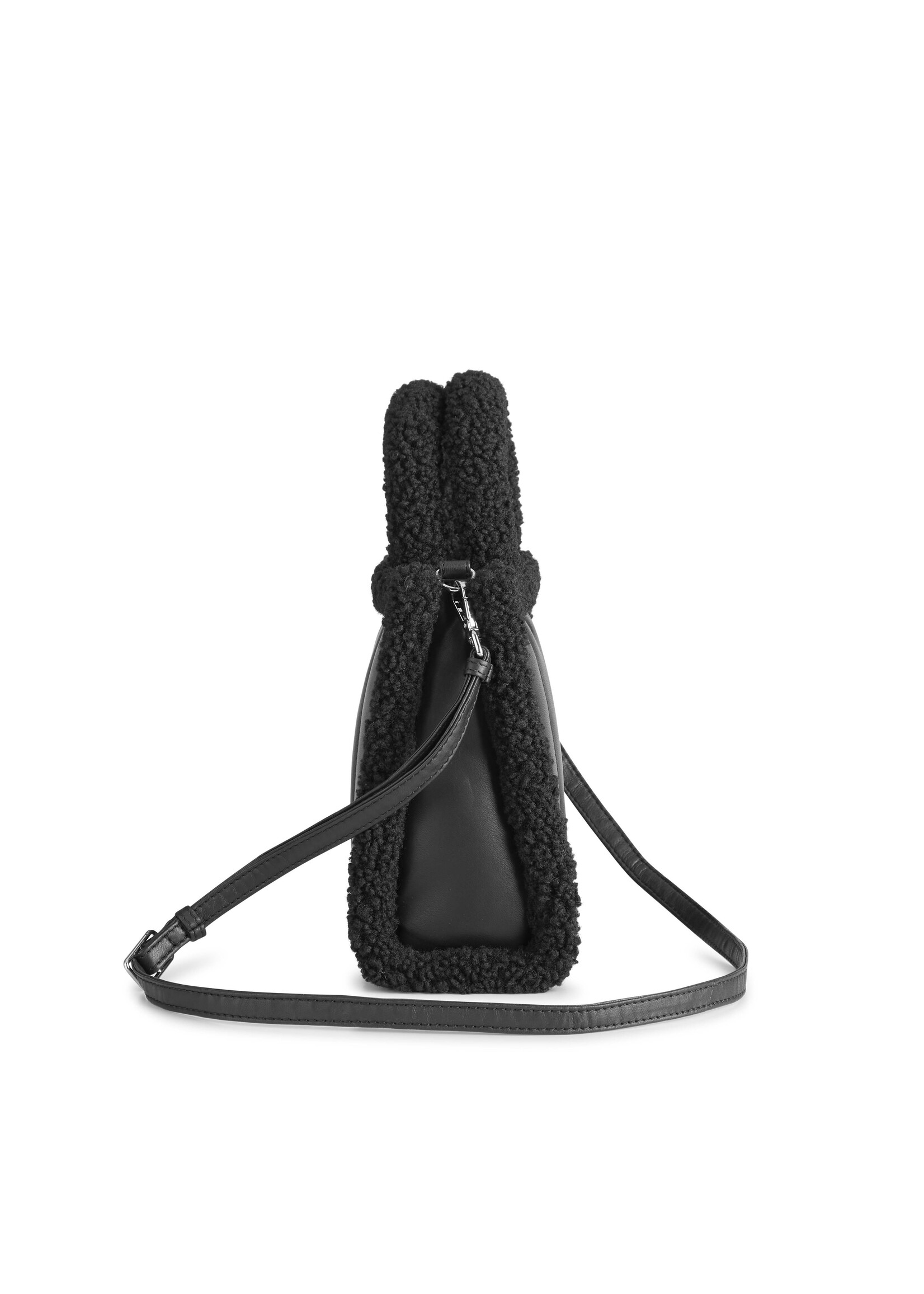Markberg Avalyn Bag - Faux Fur Mix Black