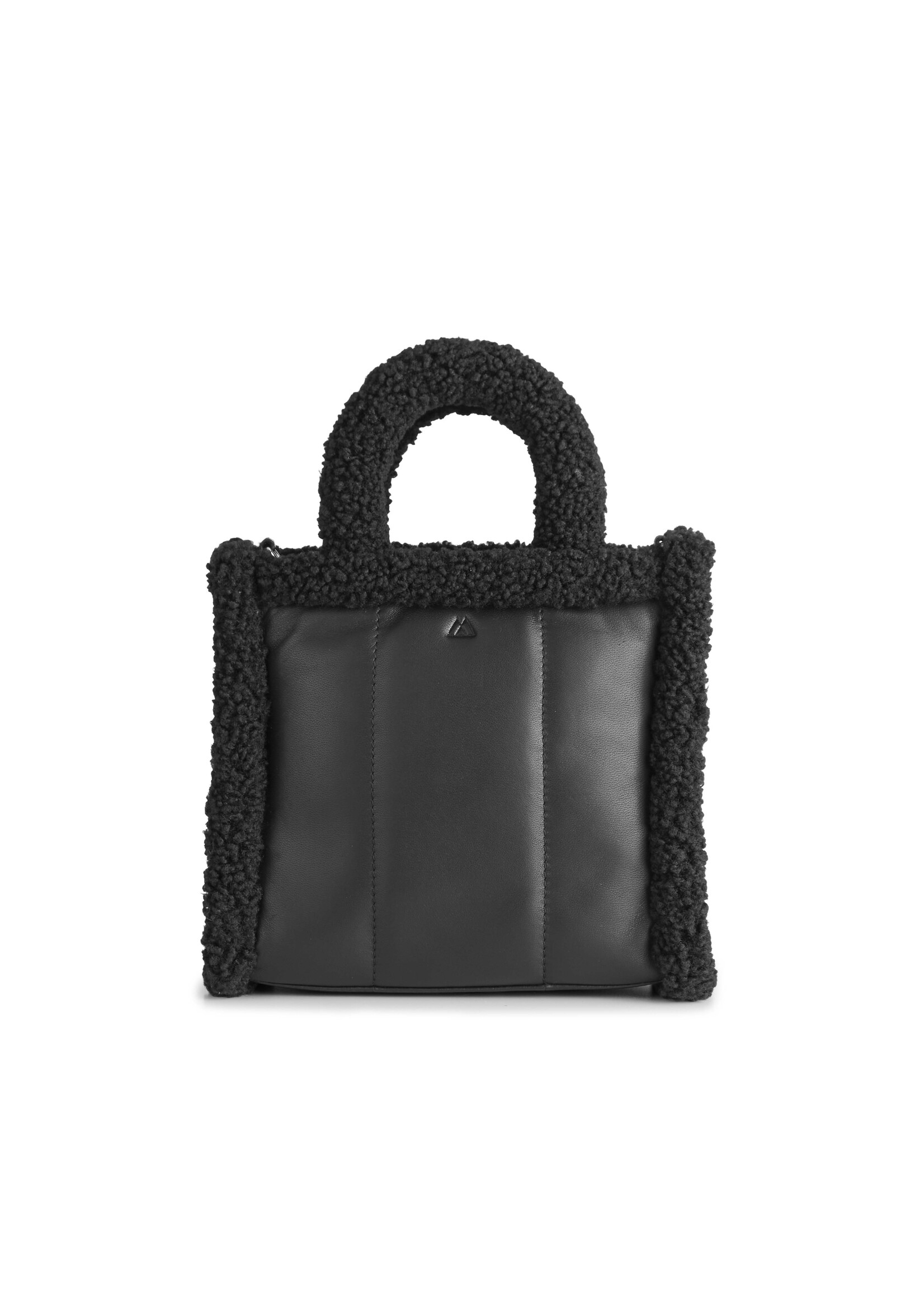 Markberg Avalyn Bag - Faux Fur Mix Black