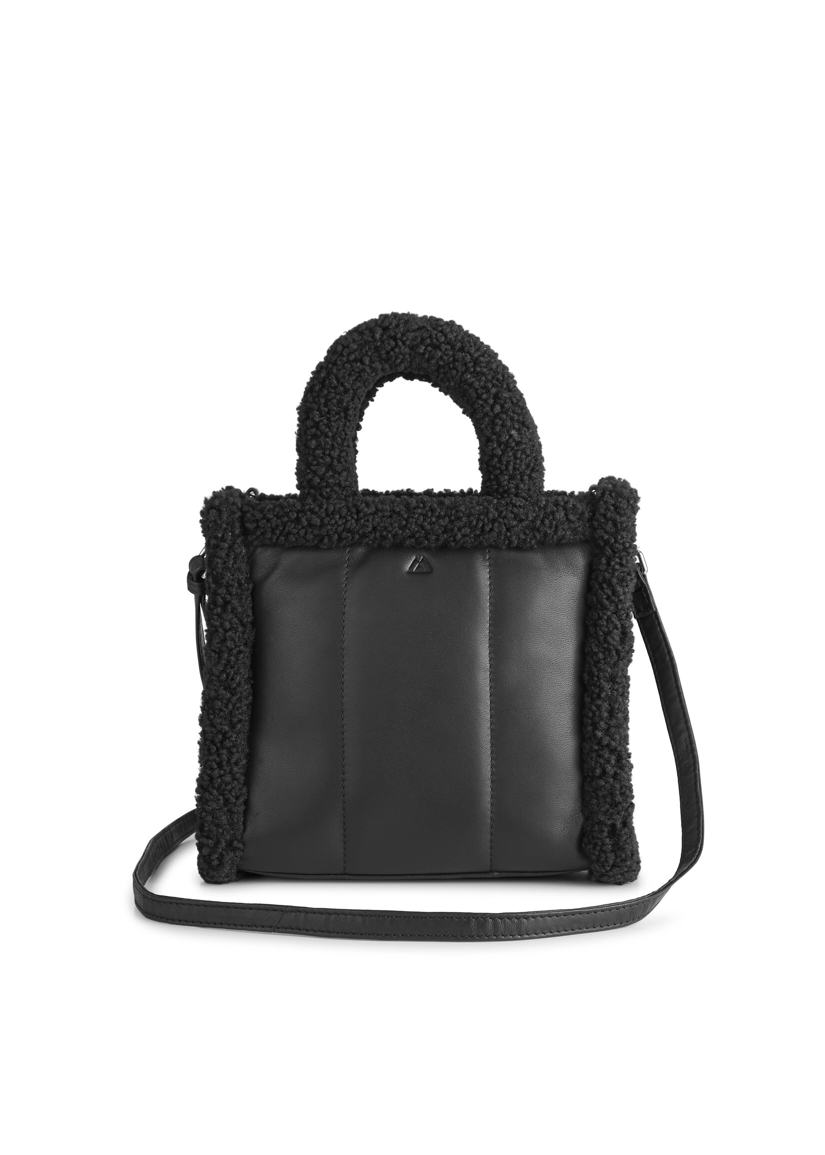 Markberg Avalyn Bag - Faux Fur Mix Black