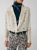 Maison Hotel Tetris Berenice Blouse - Off-White