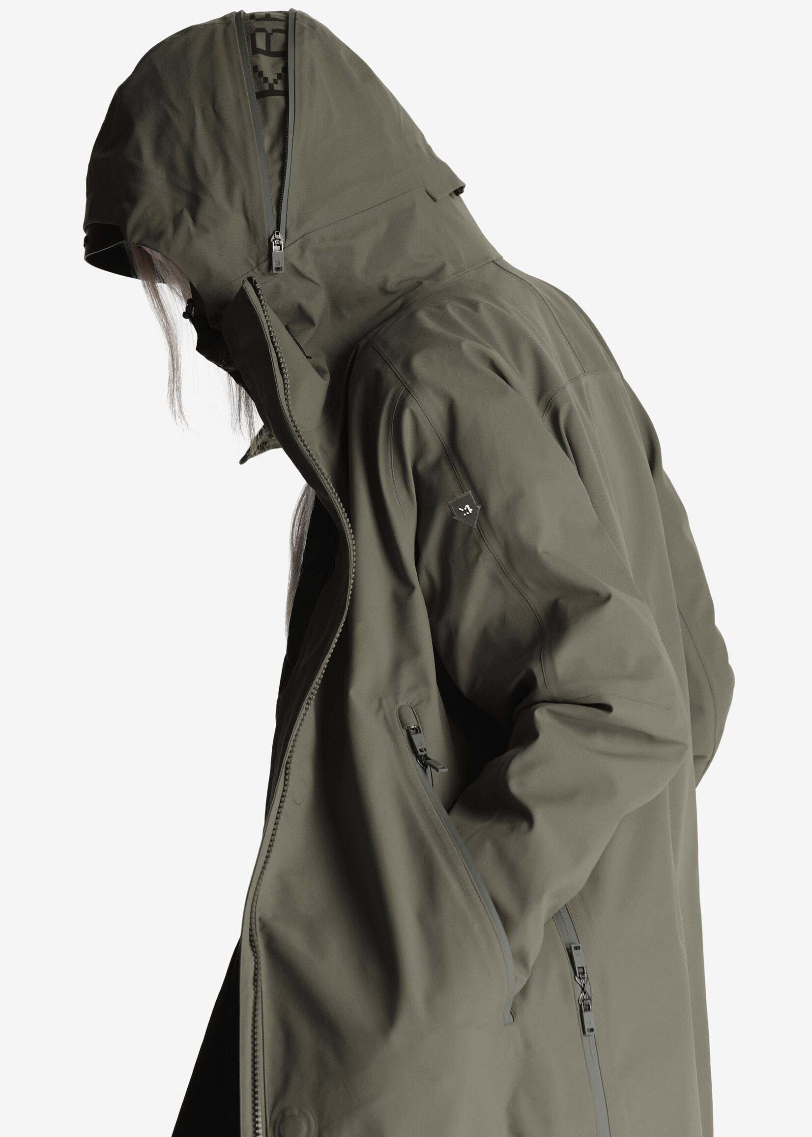 Krakatau Planck Liner Parka Coat - Fossil