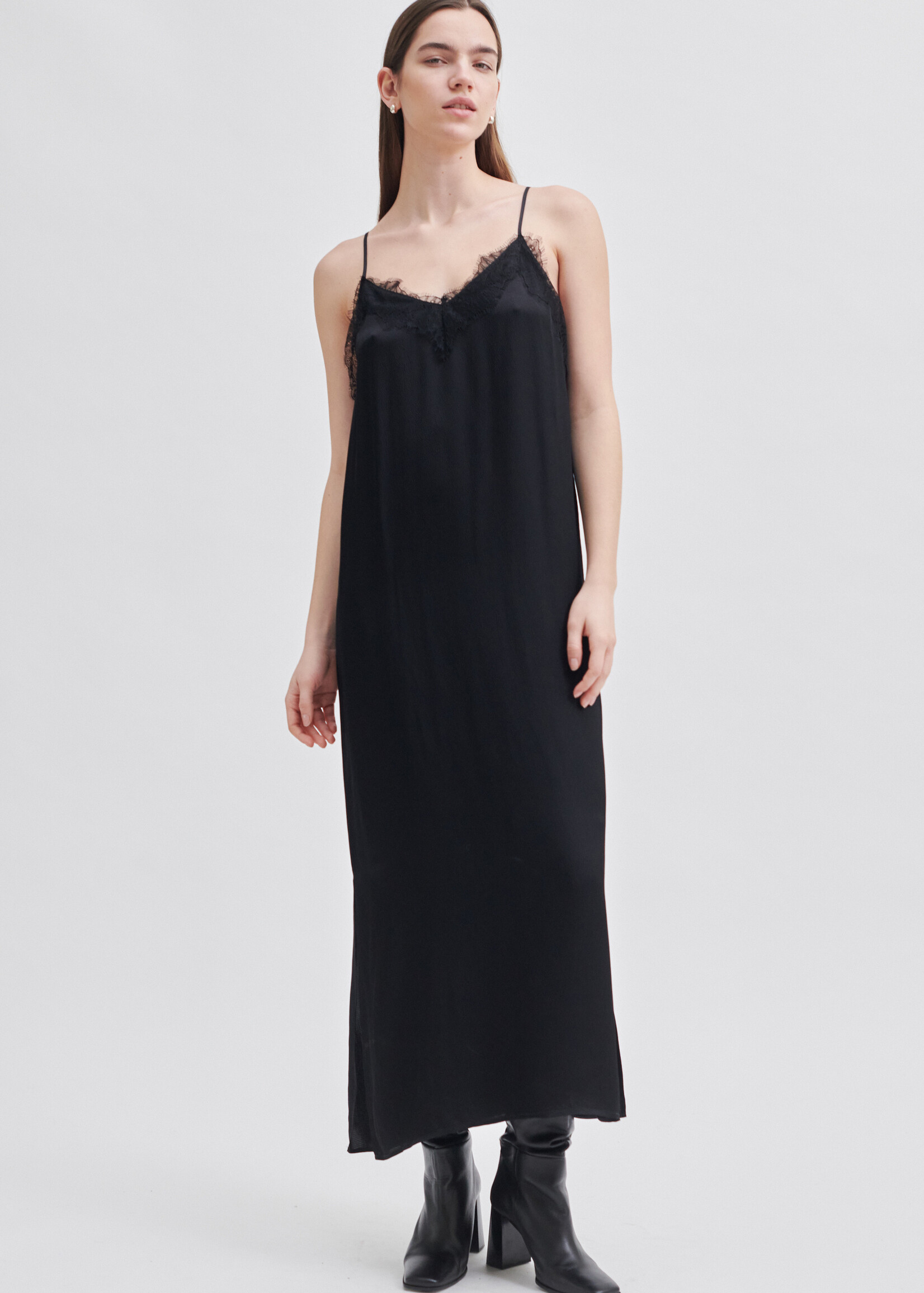 Second Female Noma Strap Dress - Black