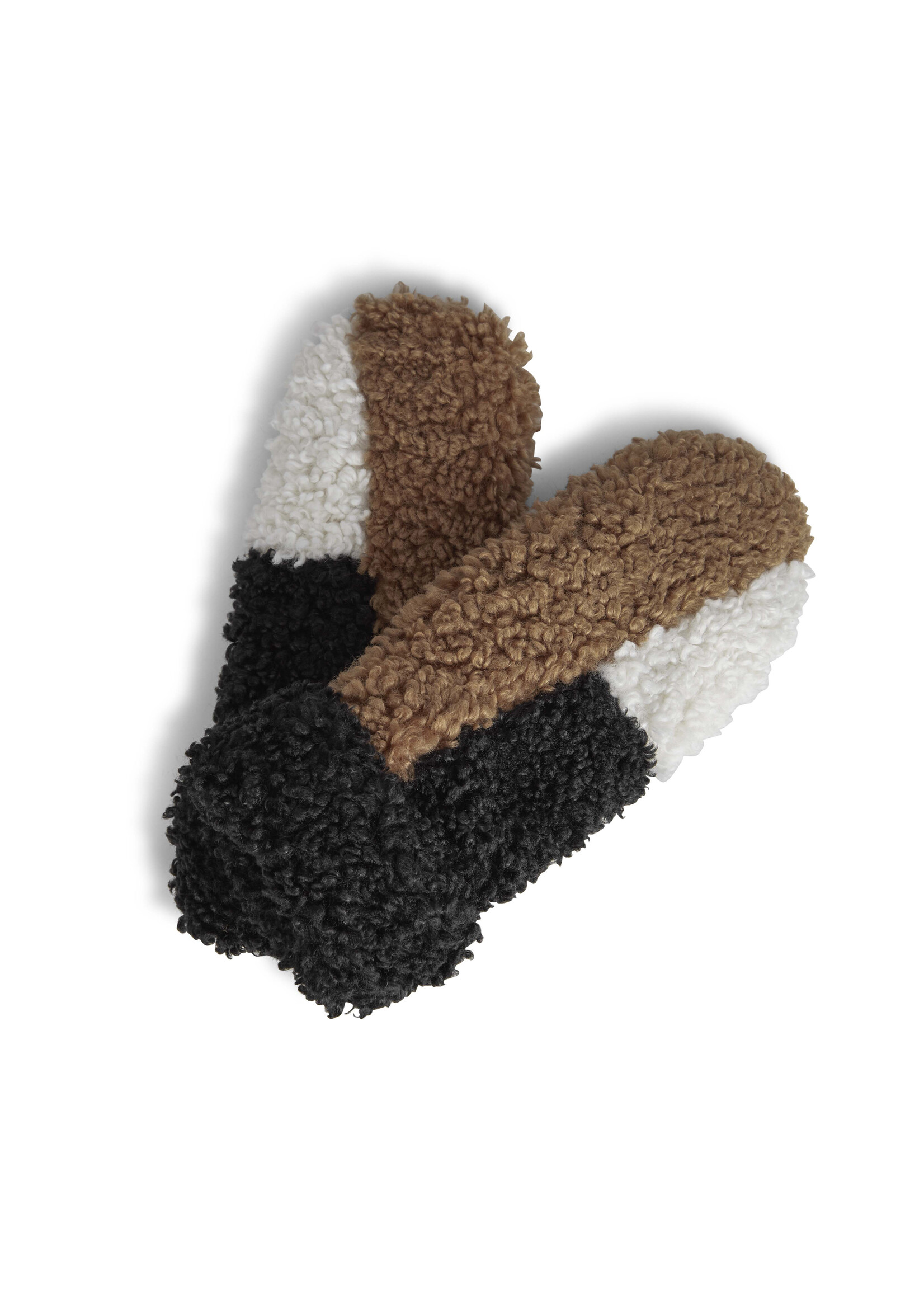 Markberg Adea Mitten - Black + Hazel + Off White