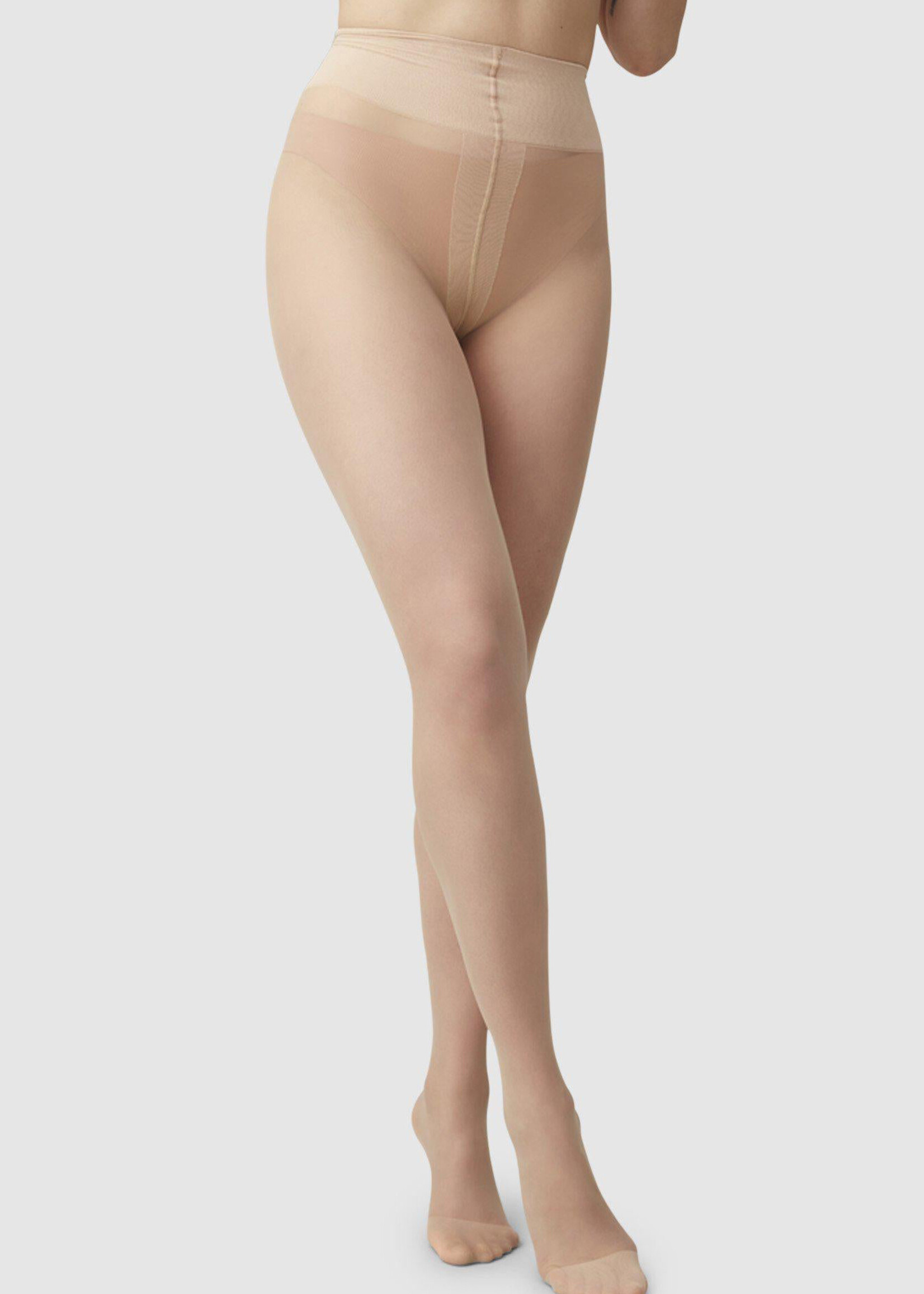 Swedish Stockings Malva Ladder Resistant Tights - Beige