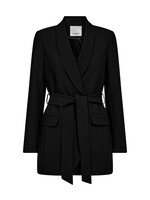 Co'Couture Vola Belt Blazer - Black