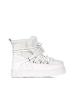 Est'Seven Mouton Sneaker Curly Fur - Off White