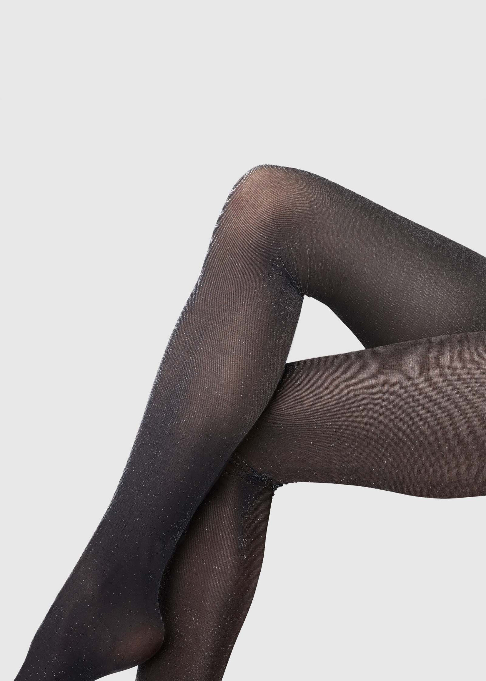 Swedish Stockings Cornelia Shimmery Tights - Black