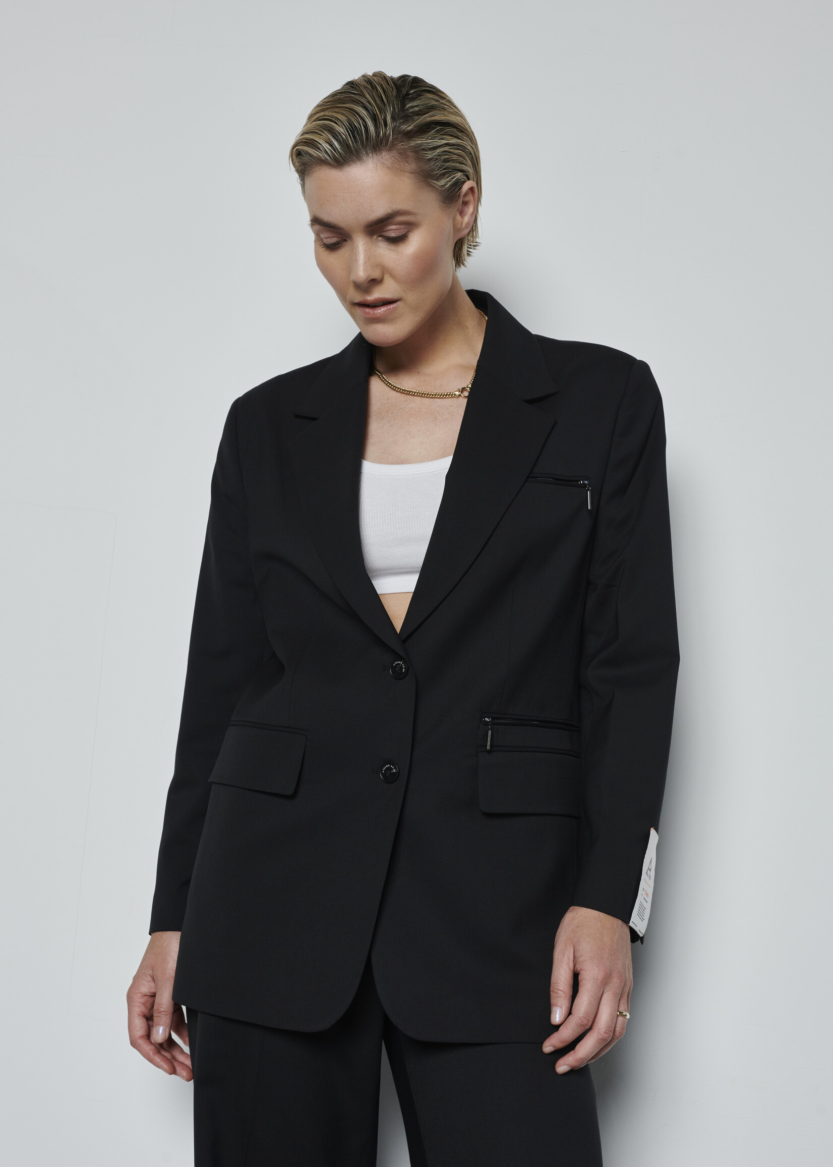 ATELIER No.22 Charlie Blazer - Black